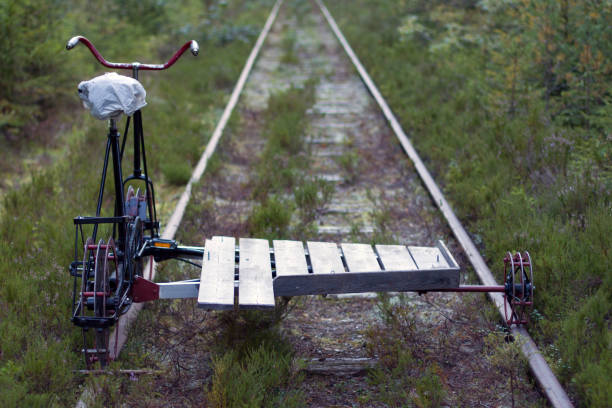 Vélorail sur les rails